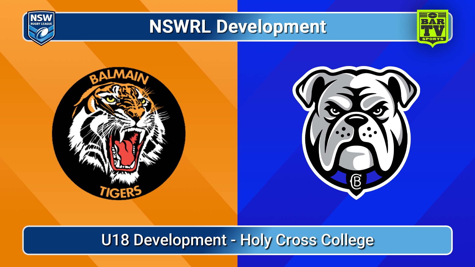 260327-video-NSWRL Development Development Match - U18 Development - Balmain Tigers v Canterbury-Bankstown Bulldogs Slate Image