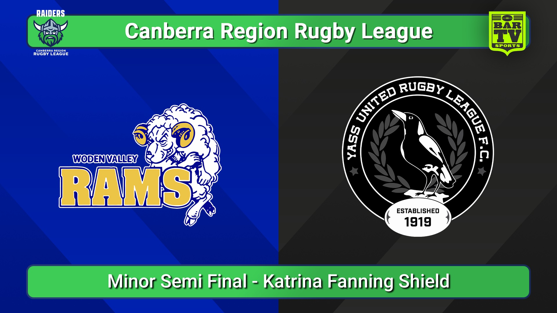 250831-video-Canberra Minor Semi Final - Katrina Fanning Shield - Woden Valley Rams v Yass Magpies Minigame Slate Image