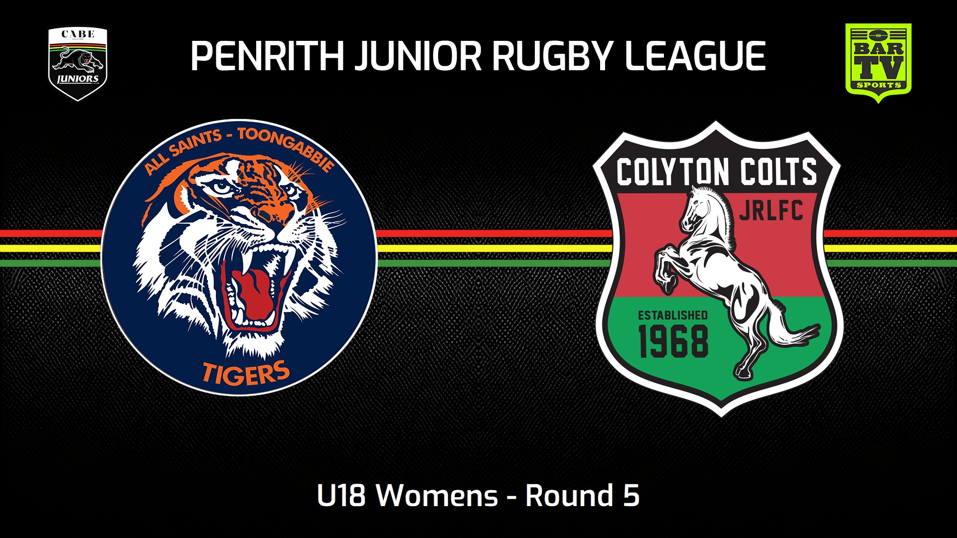VIDEO Penrith & District Junior Rugby League Round 5 U18 Womens