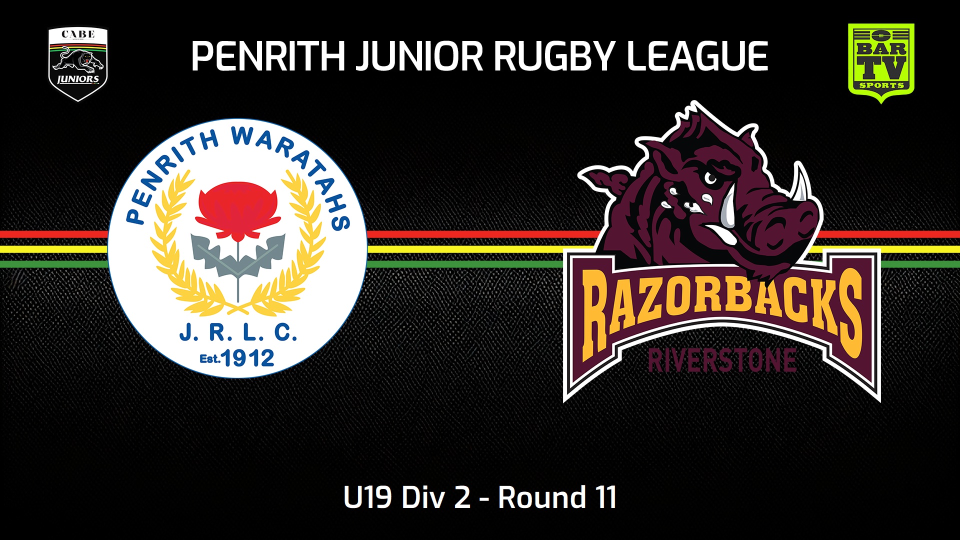 Watch Penrith & District Junior Rugby League LIVE on BarTV Sports!