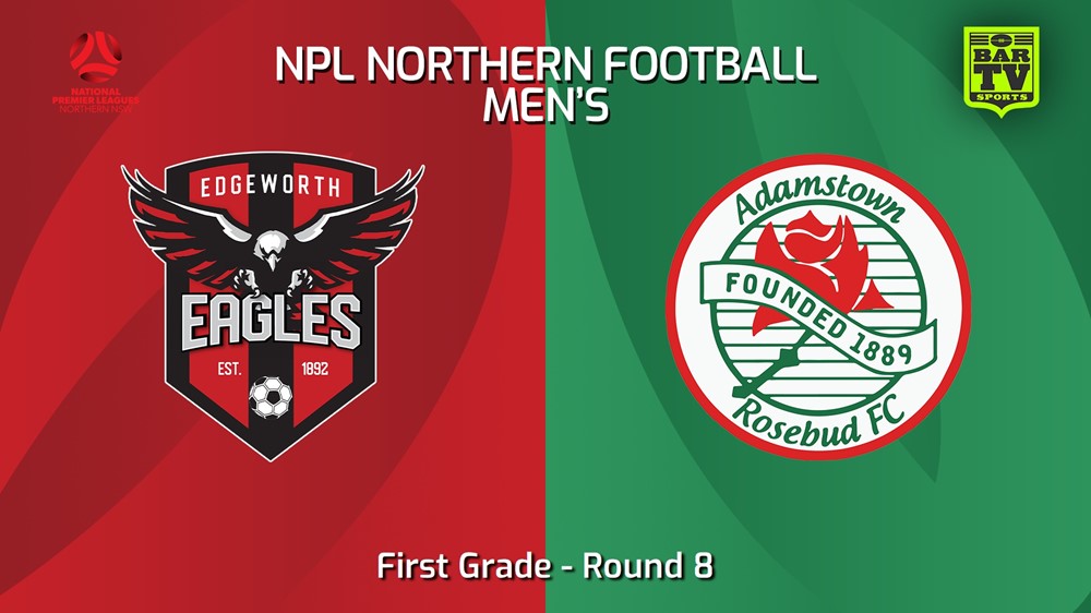 240529-video-NNSW NPLM Round 8 - Edgeworth Eagles FC v Adamstown Rosebud FC Slate Image