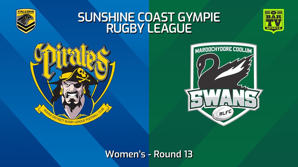 240622-video-Sunshine Coast RL Round 13 - Women's - Noosa Pirates v Maroochydore Swans Slate Image
