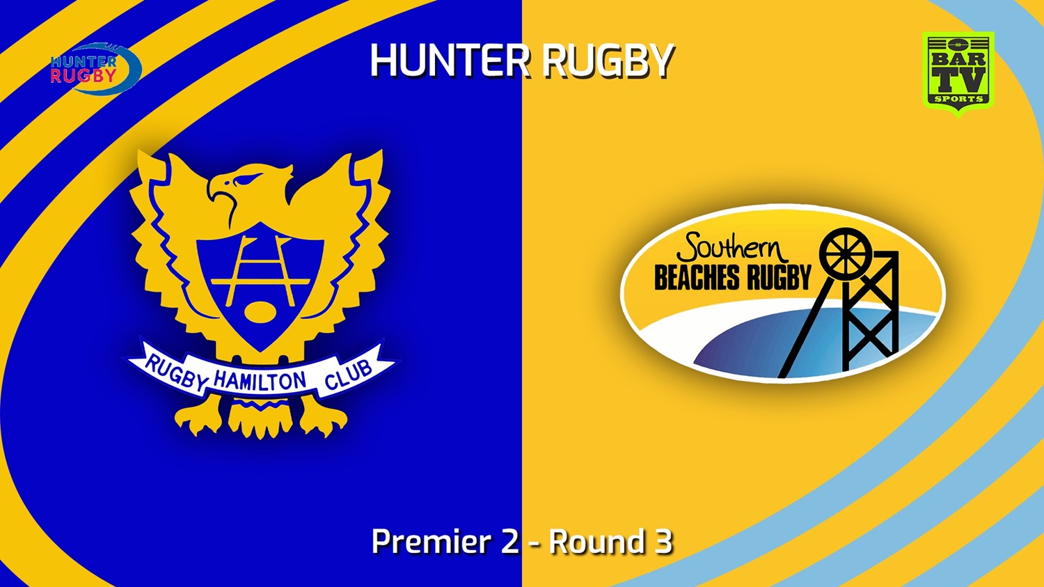 230429-Hunter Rugby Round 3 - Premier 2 - Hamilton Hawks v Southern Beaches Minigame Slate Image