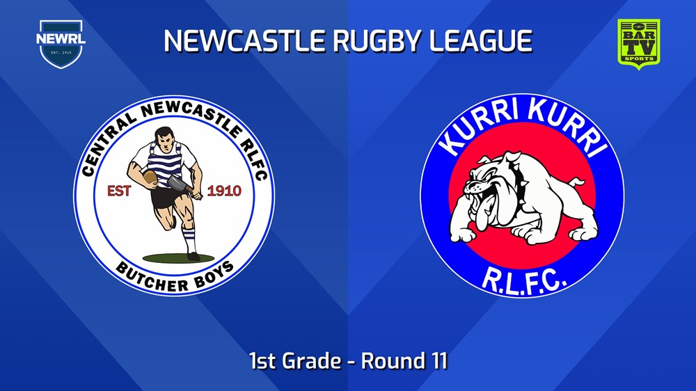 240630-video-Newcastle RL Round 11 - 1st Grade - Central Newcastle Butcher Boys v Kurri Kurri Bulldogs Slate Image