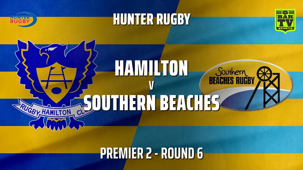 210522-HRU Round 6 - Premier 2 - Hamilton Hawks v Southern Beaches Slate Image
