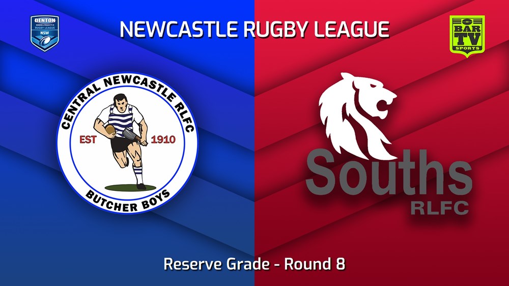 230521-Newcastle RL Round 8 - Reserve Grade - Central Newcastle Butcher Boys v South Newcastle Lions Slate Image