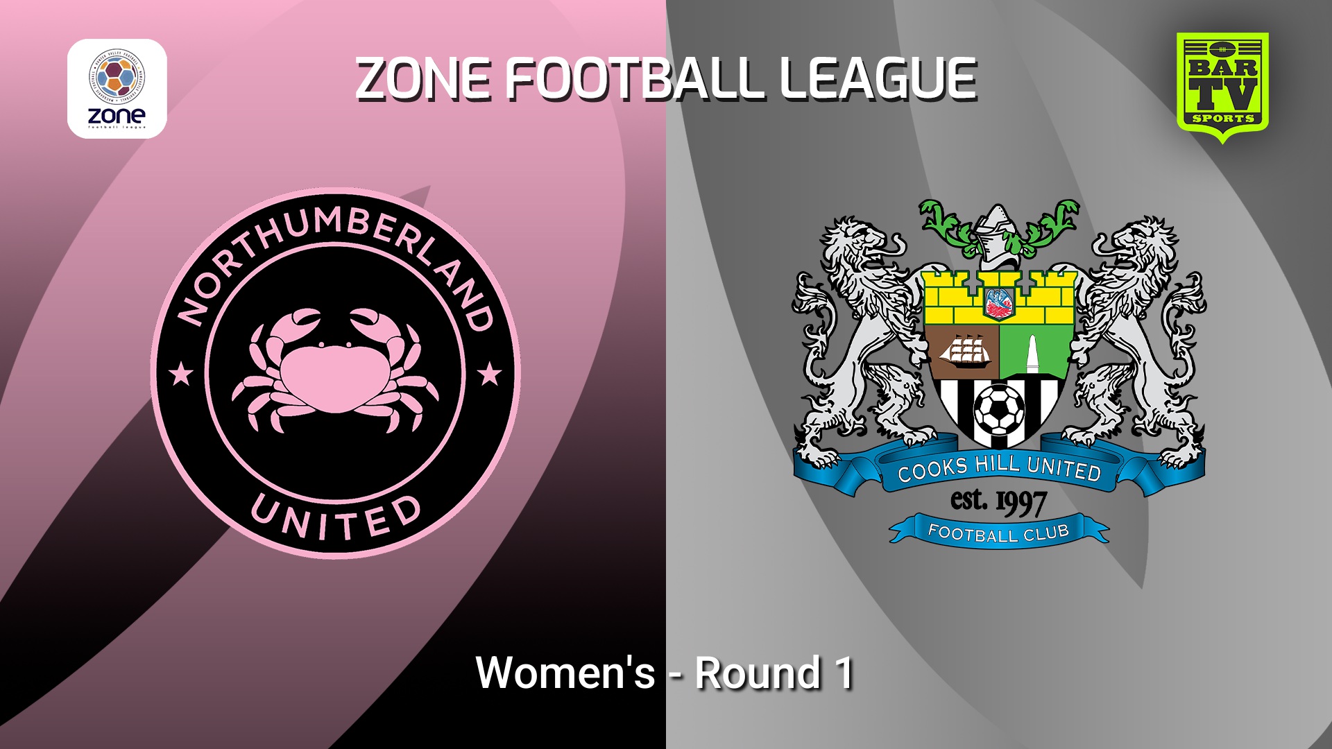 260320-video-Newcastle Zone Football League Round 1 - Women's - Northumberland United v Cooks Hill United W Slate Image