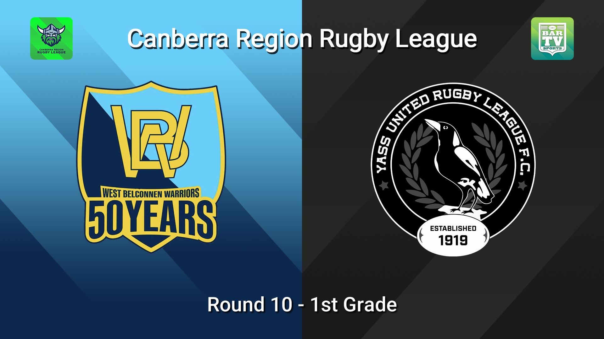 260627-video-Canberra Round 10 - 1st Grade - West Belconnen Warriors v Yass Magpies Slate Image