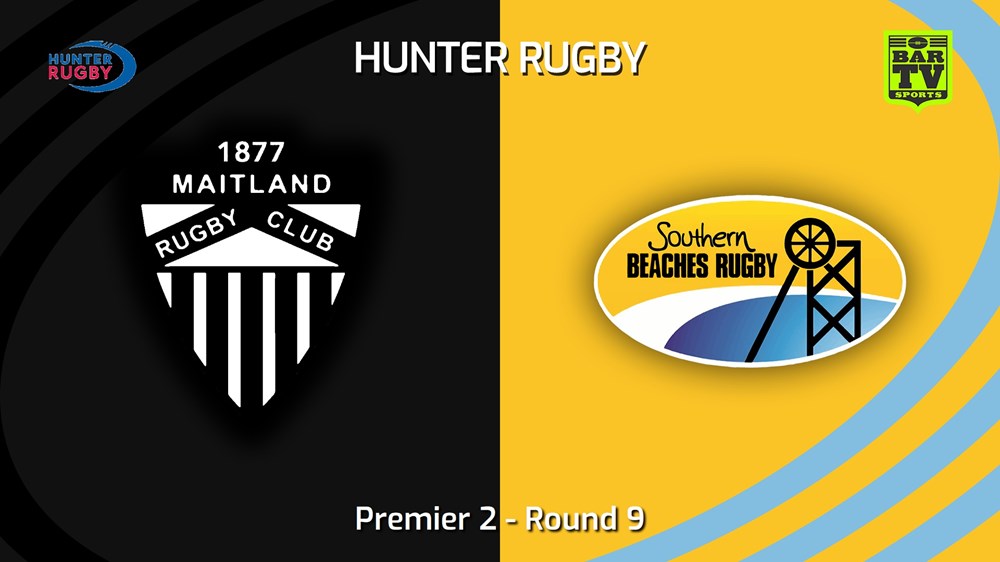 240615-video-Hunter Rugby Round 9 - Premier 2 - Maitland v Southern Beaches Slate Image