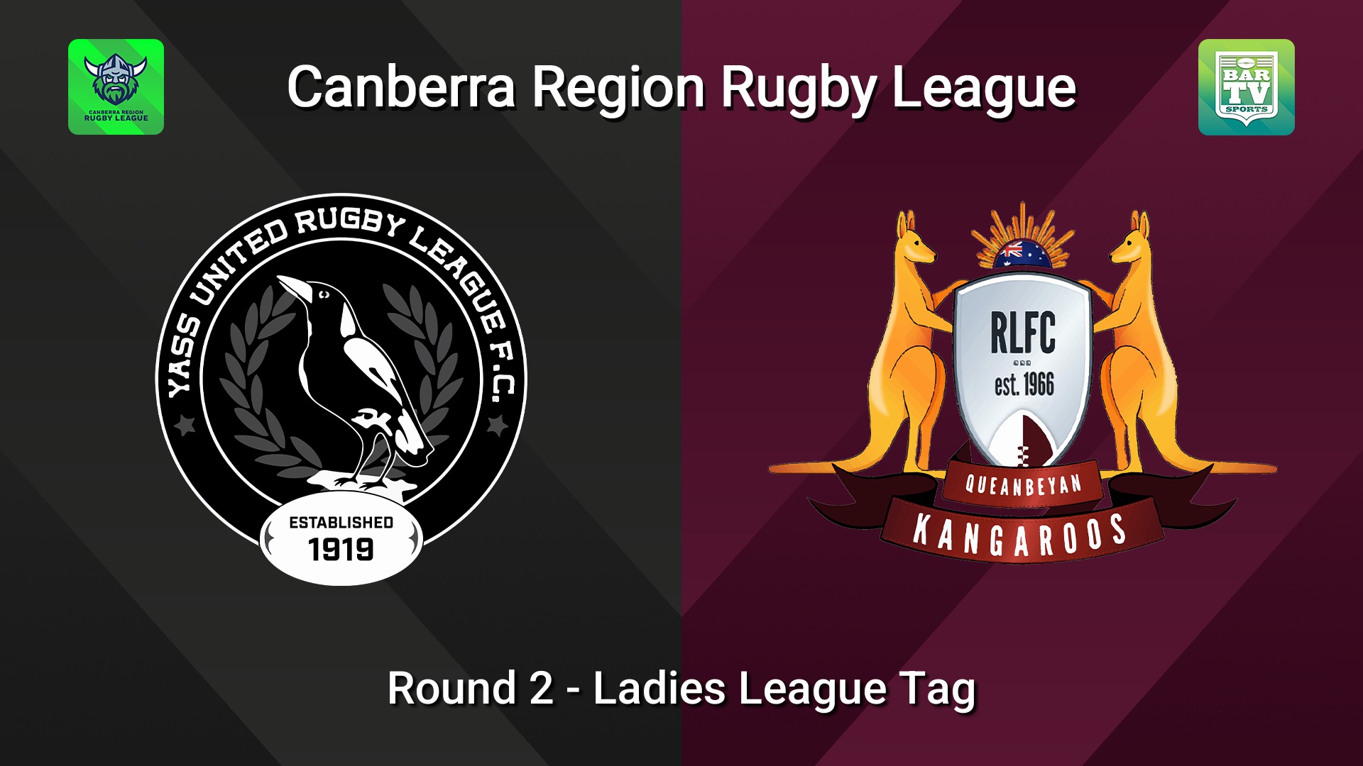 260418-video-Canberra Round 2 - Ladies League Tag - Yass Magpies v Queanbeyan Kangaroos Slate Image