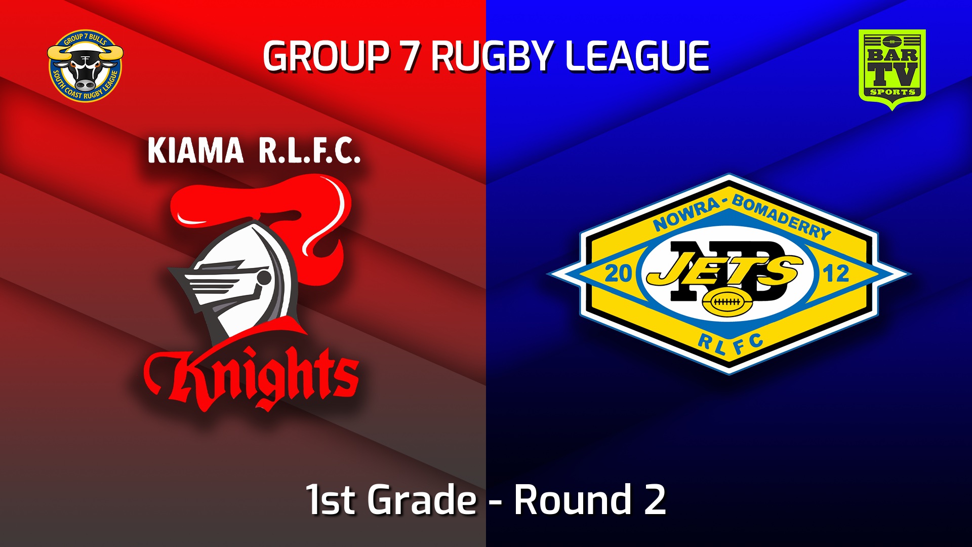 220424-South Coast Round 2 - 1st Grade - Kiama Knights v Nowra-Bomaderry Jets Slate Image