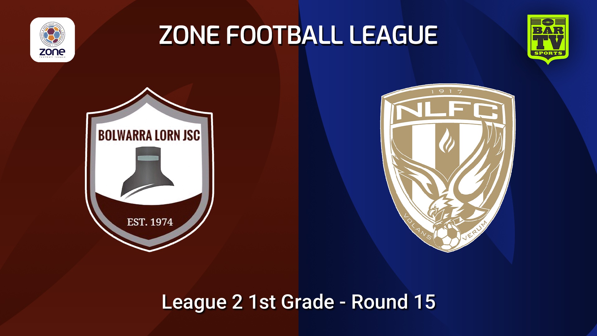 260704-video-Newcastle Zone Football League Round 15 - League 2 1st Grade - Bolwarra Lorn JSC v New Lambton Slate Image