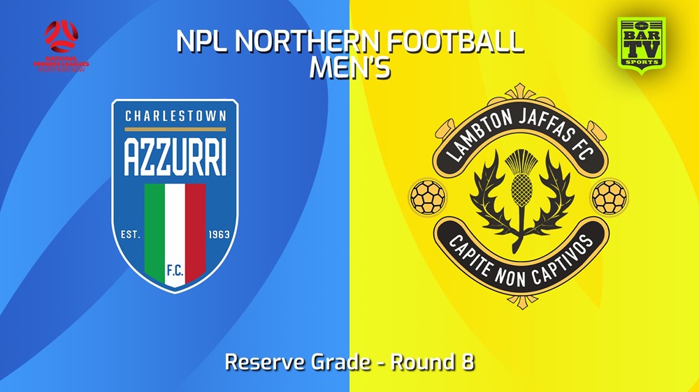 240515-video-NNSW NPLM Res Round 8 - Charlestown Azzurri FC Res v Lambton Jaffas FC Res Slate Image