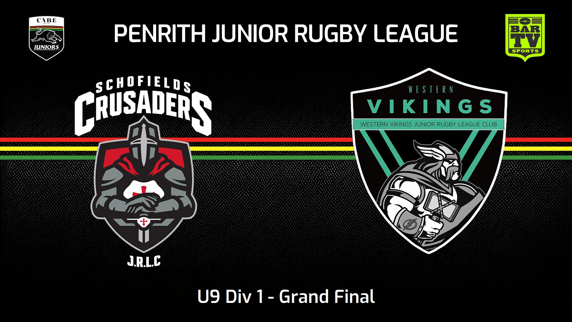 Penrith & District Junior Rugby League Grand Final U9 Div 1 Schofields Crusaders v Western