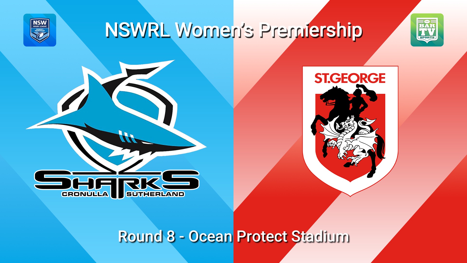 260809-video-NSW Women's Premiership Round 8 - Cronulla-Sutherland Sharks v St George DRLFC Slate Image