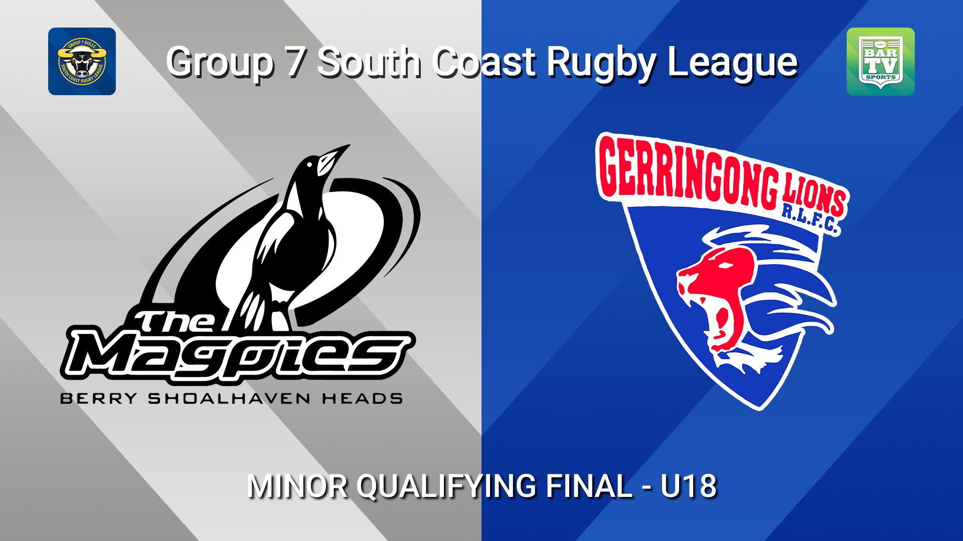 260913-video-South Coast MINOR QUALIFYING FINAL - U18 - Berry-Shoalhaven Heads v Gerringong Slate Image