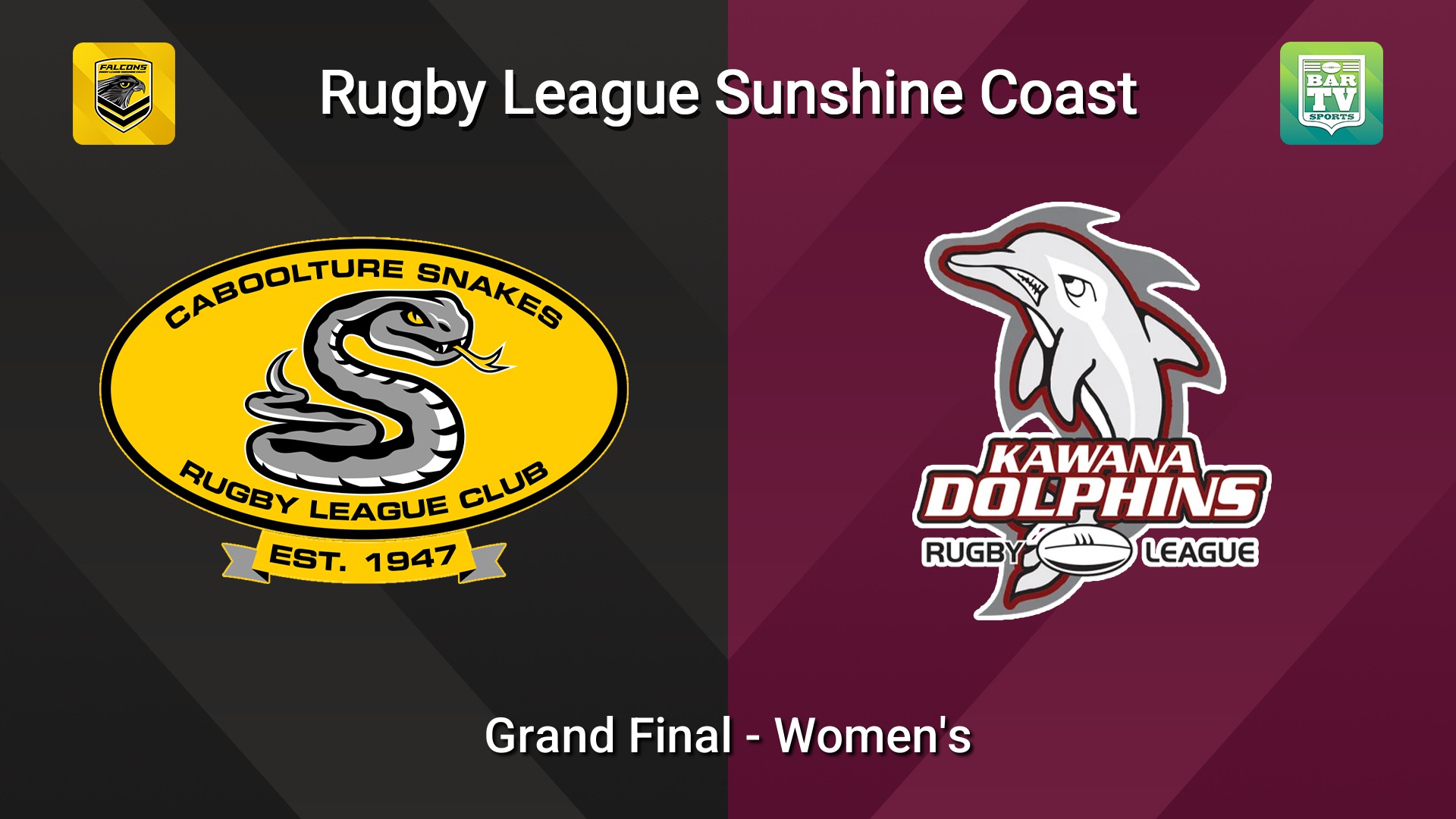 260913-video-Sunshine Coast RL Grand Final - Women's - Caboolture Snakes v Kawana Dolphins Slate Image
