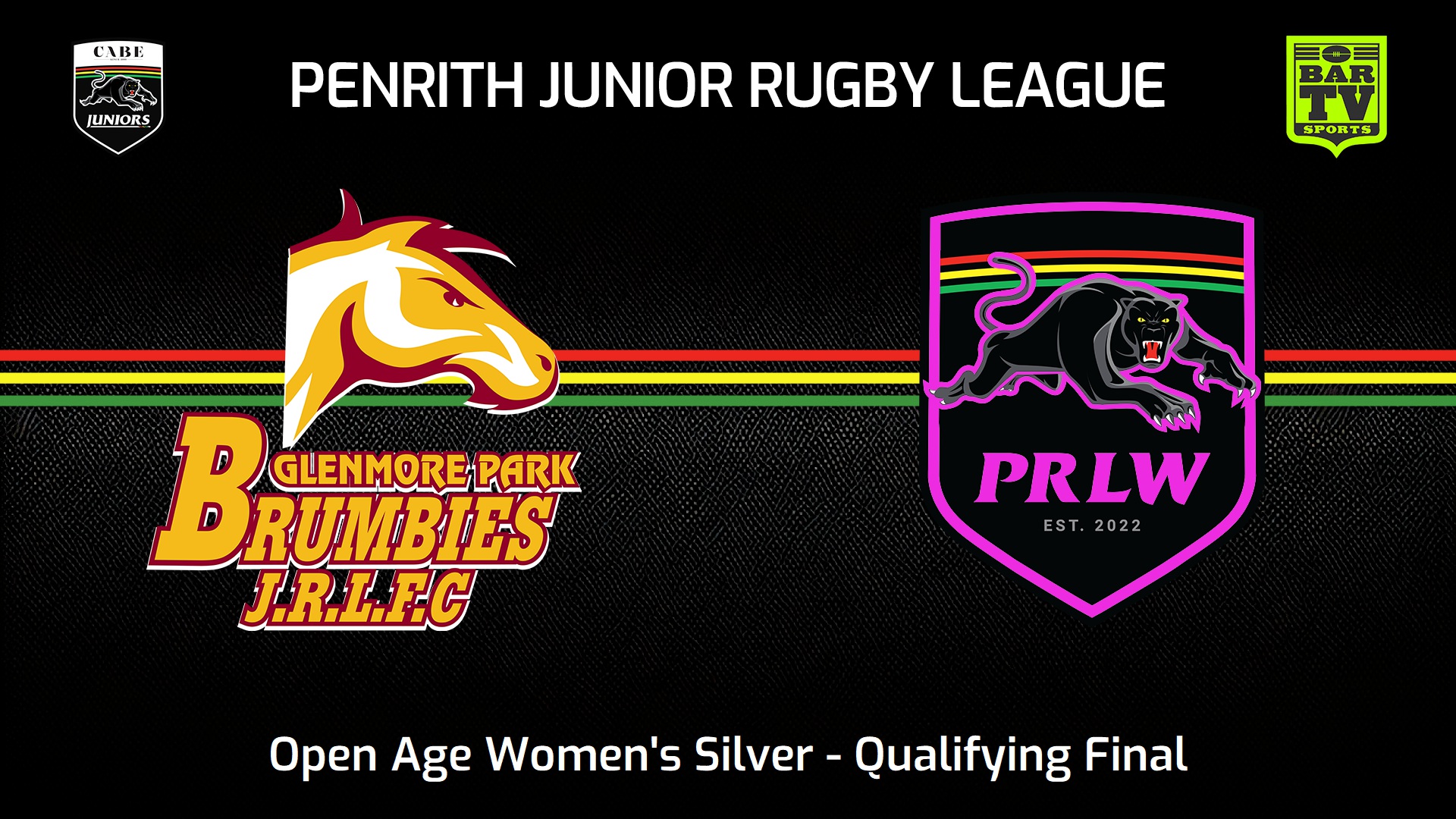 Penrith & District Junior Rugby League Qualifying Final Open Age Women's Silver Glenmore