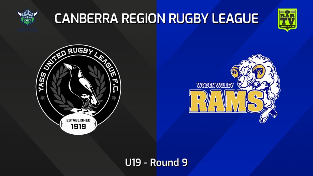 240601-video-Canberra Round 9 - U19 - Yass Magpies v Woden Valley Rams Slate Image