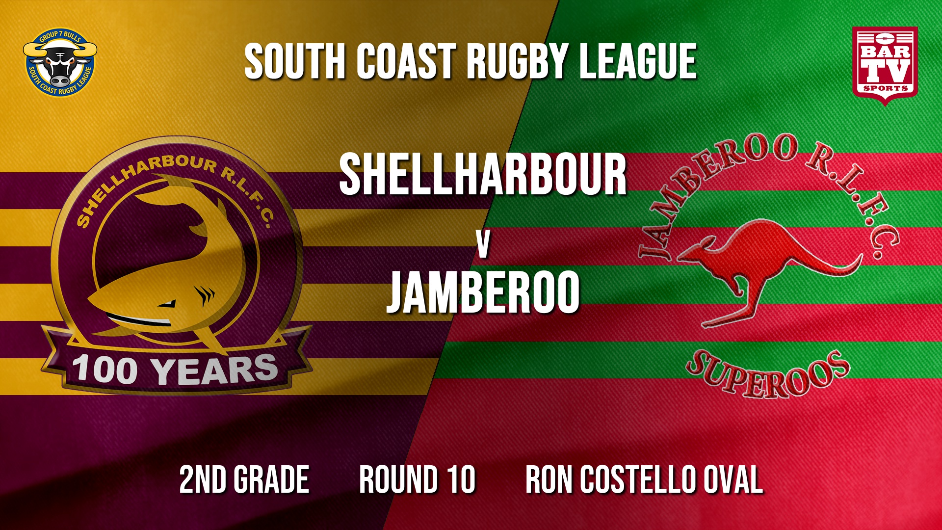 Group 7 RL Round 10 - 2nd Grade - Shellharbour Sharks v Jamberoo Slate Image
