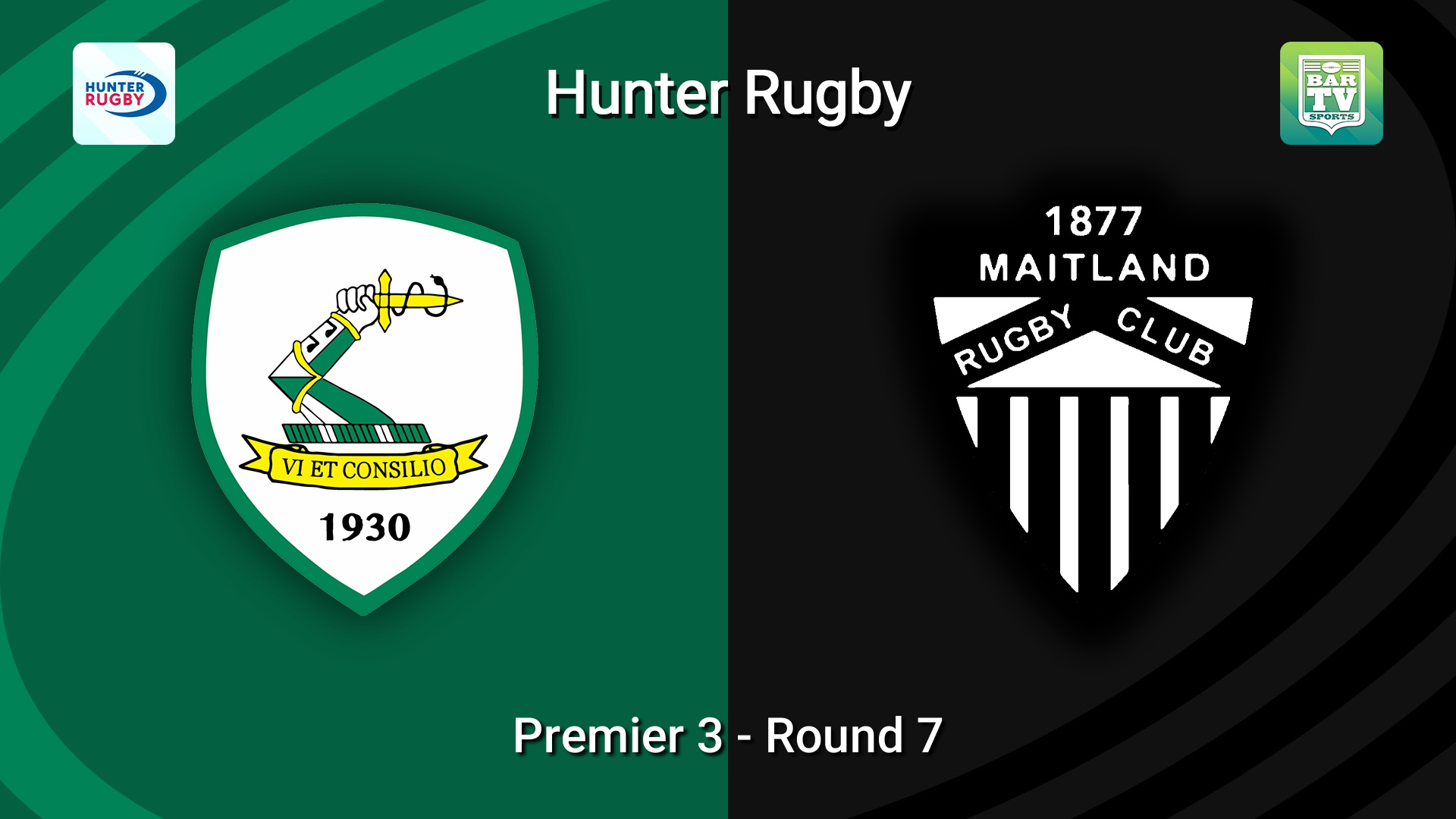 260530-video-Hunter Rugby Round 7 - Premier 3 - Merewether Carlton v Maitland Slate Image