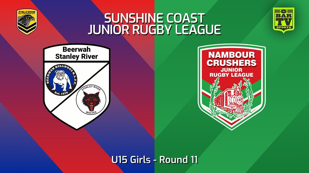 240614-video-Sunshine Coast Junior Rugby League Round 11 - U15 Girls - Beerwah/Stanley River JRL v Nambour Crushers JRL Slate Image