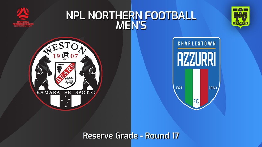240630-video-NNSW NPLM Res Round 17 - Weston Workers FC Res v Charlestown Azzurri FC Res Slate Image