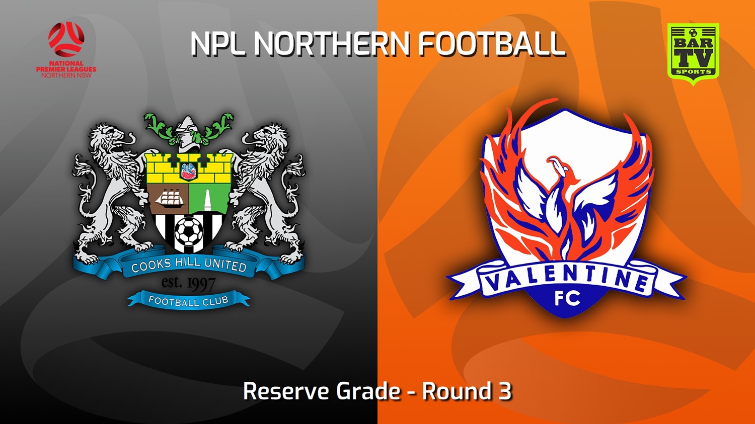 230318-NNSW NPLM Res Round 3 - Cooks Hill United FC (Res) v Valentine Phoenix FC Res Minigame Slate Image