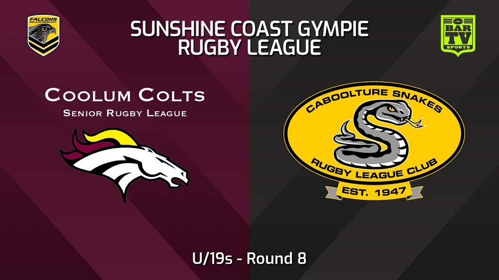 240601-video-Sunshine Coast RL Round 8 - U/19s - Coolum Colts v Caboolture Snakes Slate Image