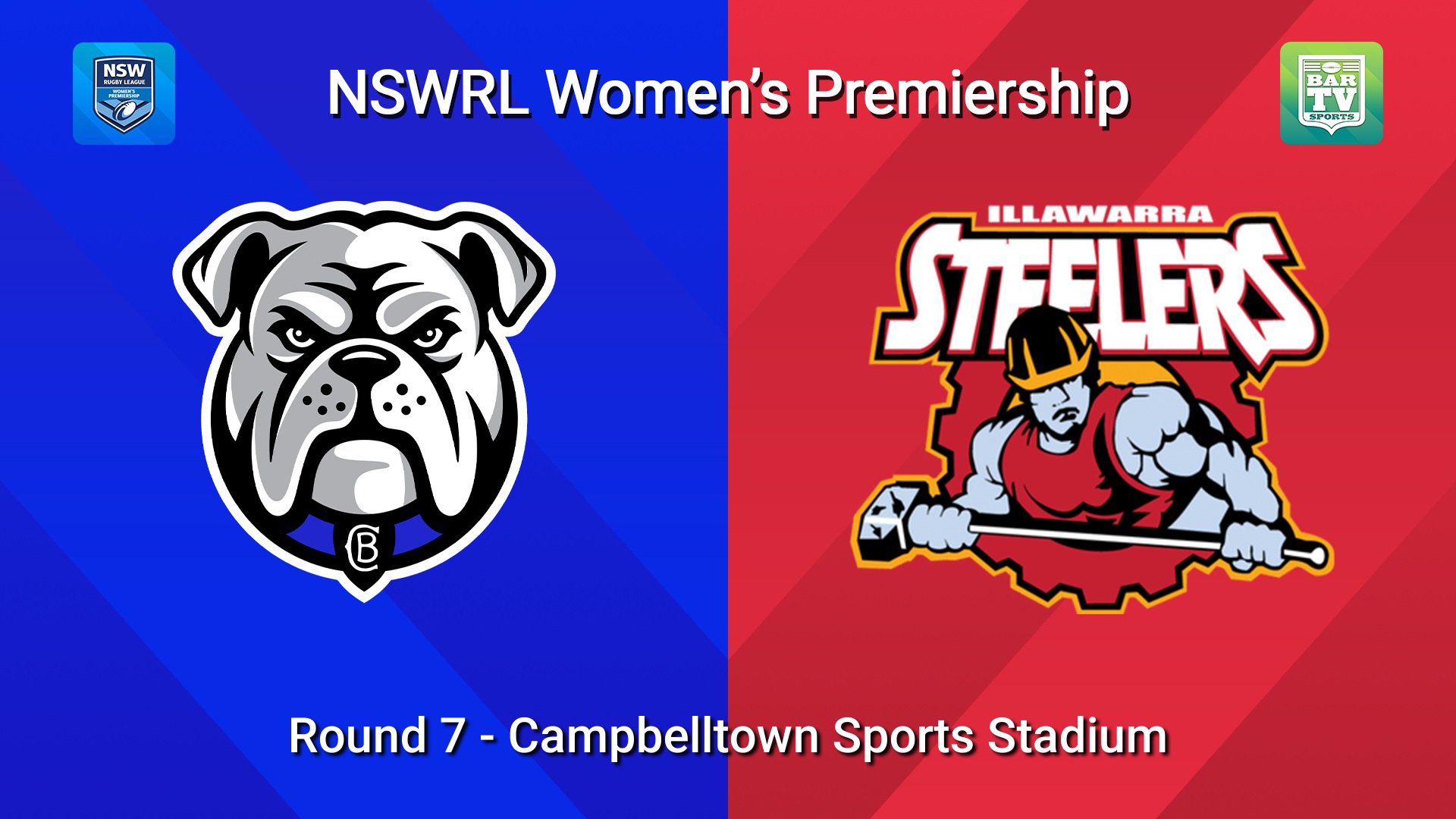 260730-video-NSW Women's Premiership Round 7 - Canterbury-Bankstown Bulldogs v Illawarra Steelers Slate Image