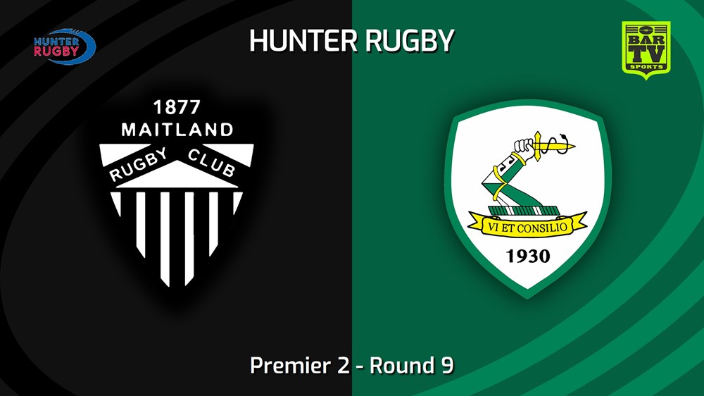 230617-Hunter Rugby Round 9 - Premier 2 - Maitland v Merewether Carlton Slate Image