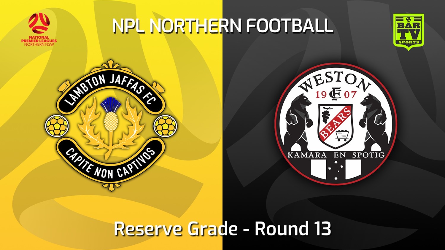 220604-NNSW NPLM Res Round 13 - Lambton Jaffas FC Res v Weston Workers FC Res Minigame Slate Image