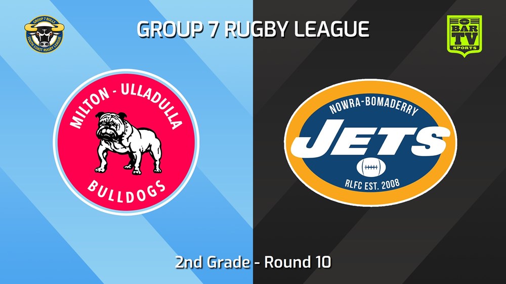 240615-video-South Coast Round 10 - 2nd Grade - Milton-Ulladulla Bulldogs v Nowra-Bomaderry Jets Slate Image