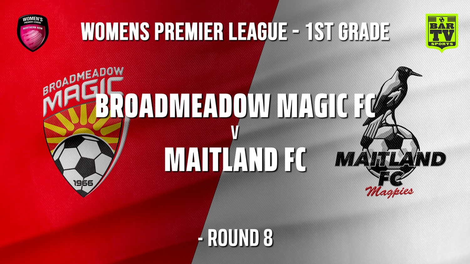 210521-Herald Women’s Premier League Round 8 - Broadmeadow Magic FC (women) v Maitland FC (women) Minigame Slate Image