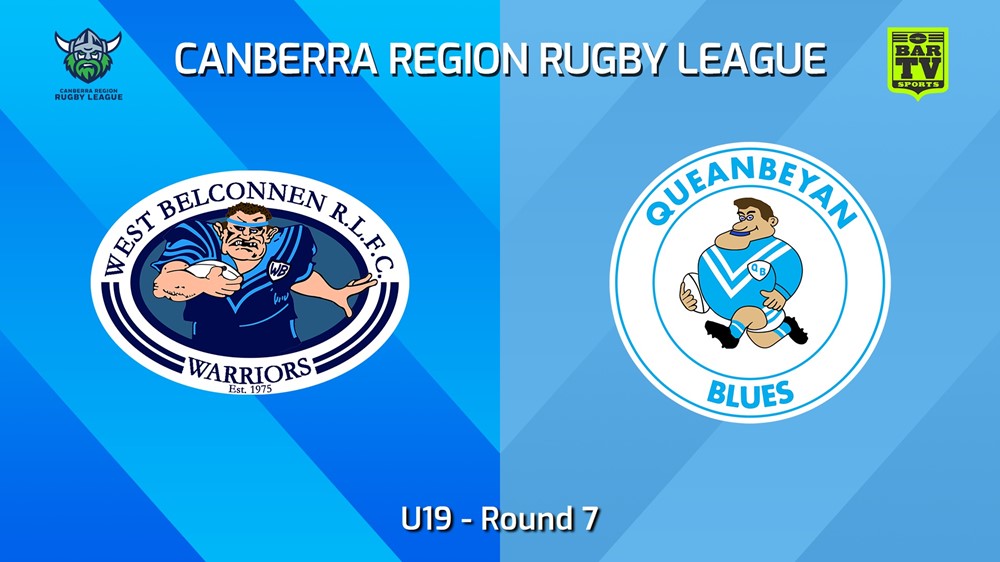 240519-video-Canberra Round 7 - U19 - West Belconnen Warriors v Queanbeyan Blues Slate Image