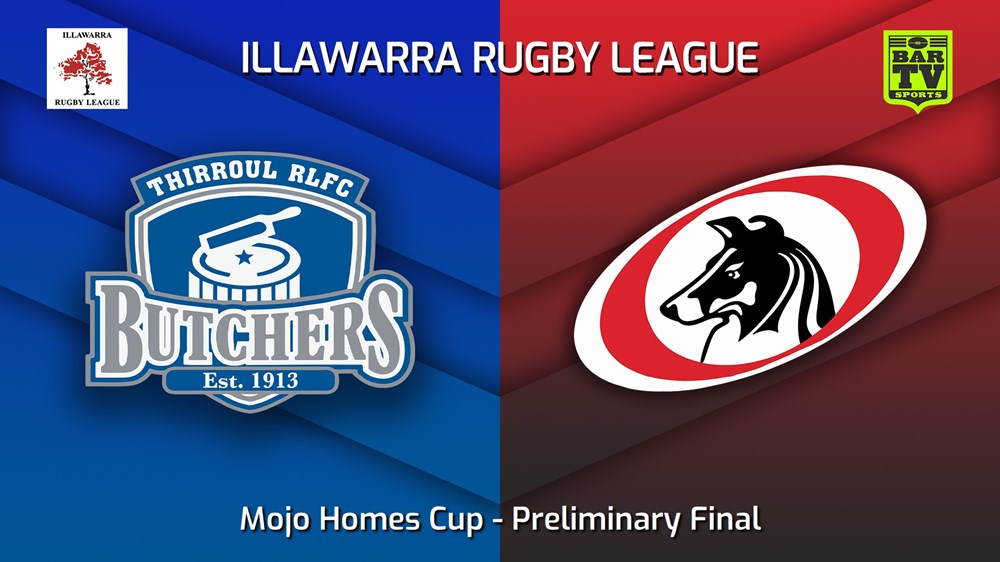 220827-Illawarra Preliminary Final - Mojo Homes Cup - Thirroul Butchers v Collegians Slate Image