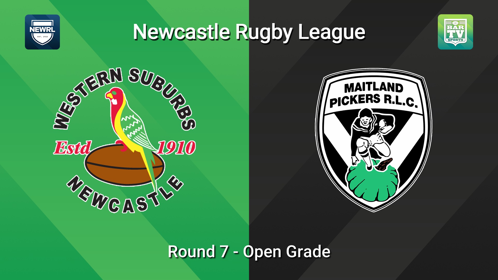 260529-video-Newcastle RL Round 7 - Open Grade - Western Suburbs Rosellas v Maitland Pickers Slate Image
