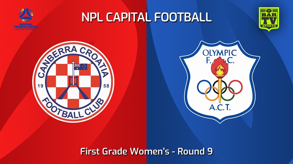 240602-video-Capital Womens Round 9 - Canberra Croatia FC W v Canberra Olympic FC W Slate Image