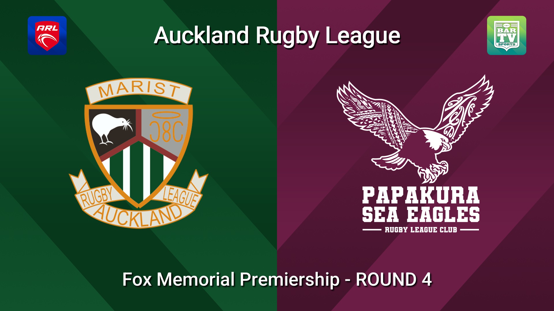 260516-video-Auckland RL ROUND 4 - Fox Memorial Premiership - Marist Saints v Papakura Sea Eagles Slate Image