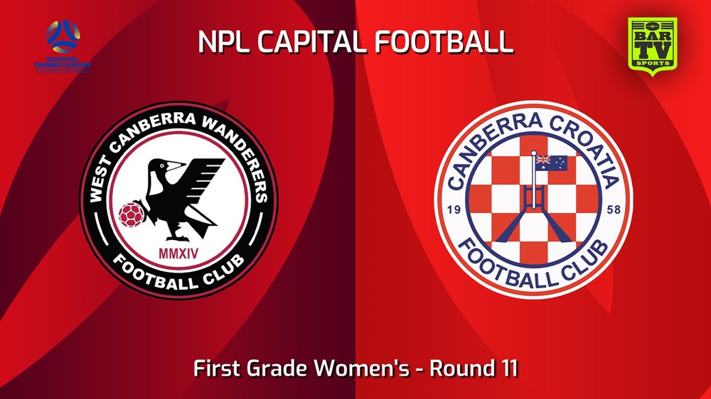 240616-video-Capital Womens Round 11 - West Canberra Wanderers FC W v Canberra Croatia FC W Slate Image