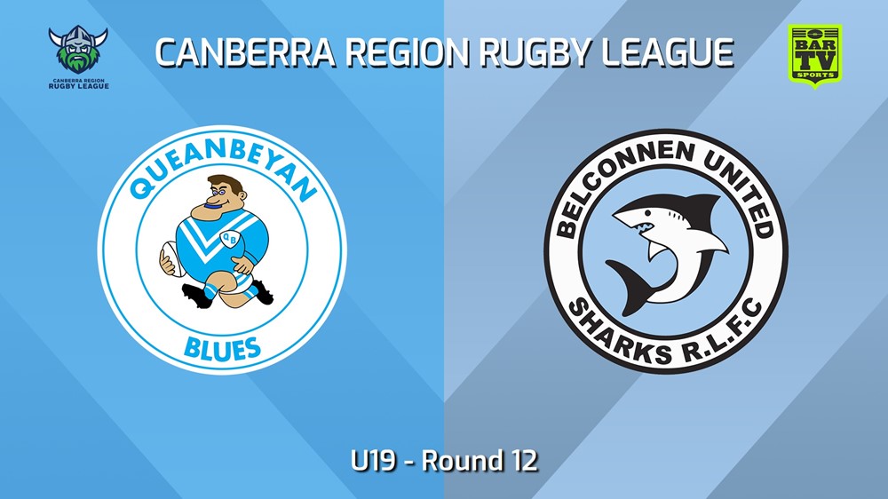 240629-video-Canberra Round 12 - U19 - Queanbeyan Blues v Belconnen United Sharks Slate Image