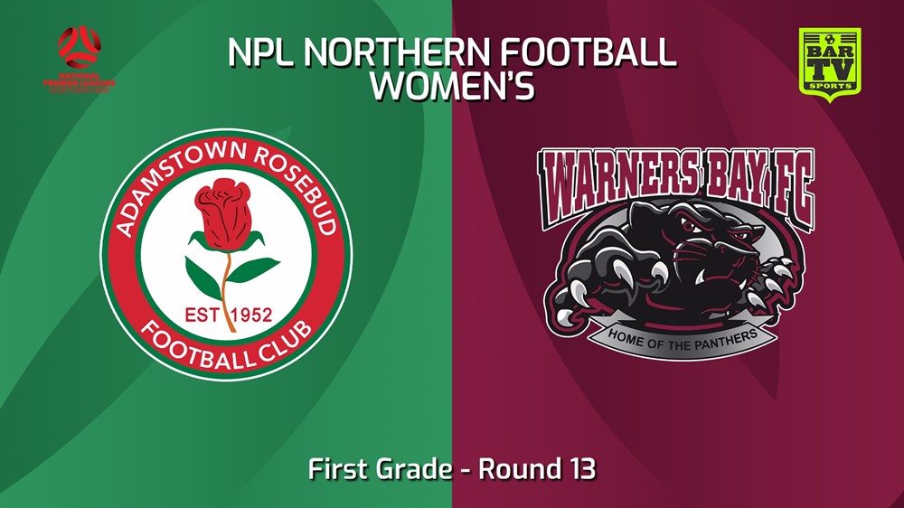 240601-video-NNSW NPLW Round 13 - Adamstown Rosebud JFC W v Warners Bay FC W Slate Image