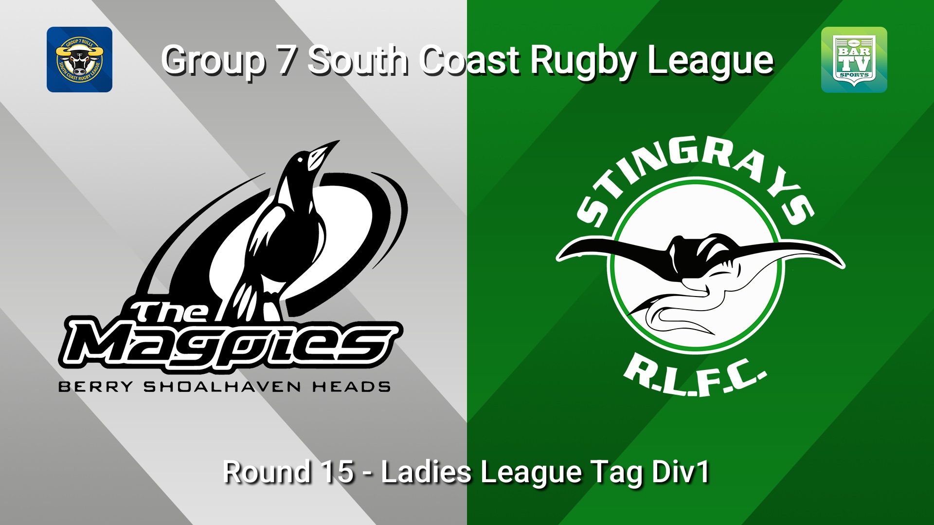 260815-video-South Coast Round 15 - Ladies League Tag Div1 - Berry-Shoalhaven Heads v Stingrays of Shellharbour Slate Image