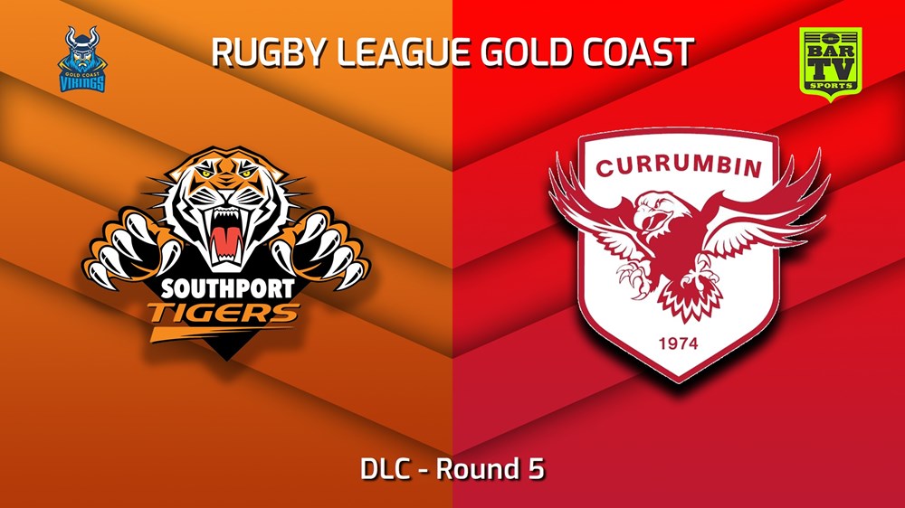230520-Gold Coast Round 5 - DLC - Southport Tigers v Currumbin Eagles Slate Image