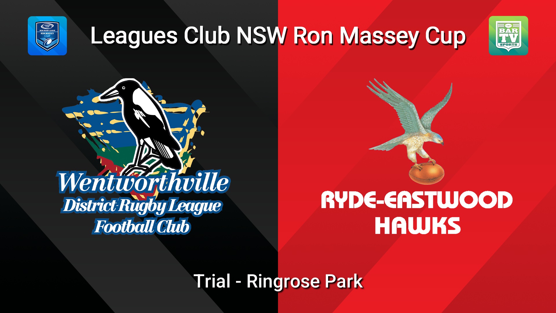 260307-video-Ron Massey Cup Trial - Wentworthville Magpies  v  Hawks Slate Image
