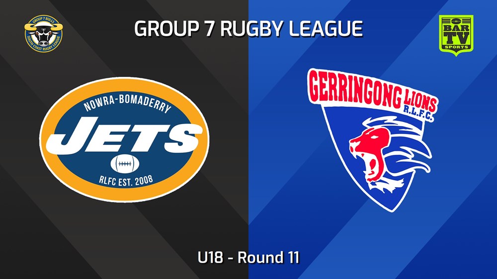 240623-video-South Coast Round 11 - U18 - Nowra-Bomaderry Jets v Gerringong Lions Slate Image
