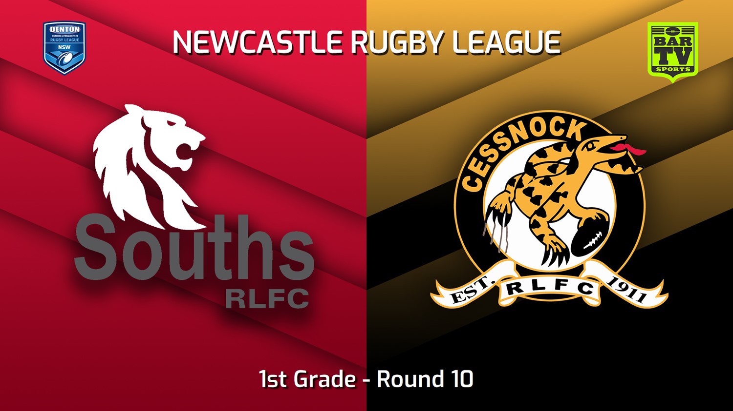 230604-Newcastle RL Round 10 - 1st Grade - South Newcastle Lions v Cessnock Goannas Minigame Slate Image