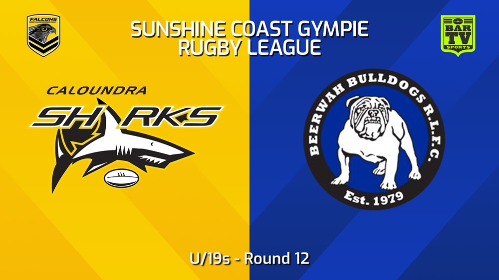 240630-video-Sunshine Coast RL Round 12 - U/19s - Caloundra Sharks v Beerwah Bulldogs Slate Image