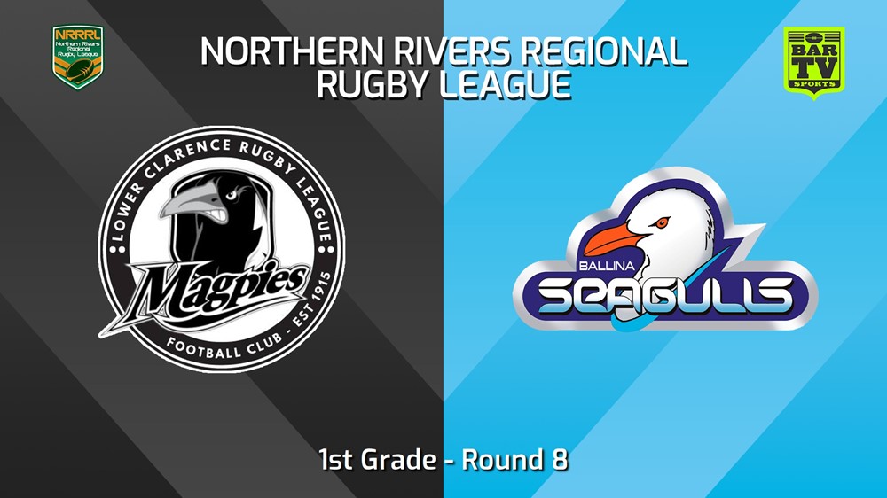 240526-video-Northern Rivers Round 8 - 1st Grade - Lower Clarence Magpies v Ballina Seagulls Slate Image
