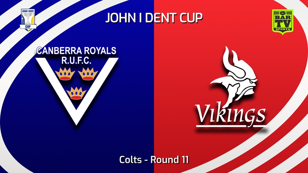 240629-video-John I Dent (ACT) Round 11 - Colts - Canberra Royals v Tuggeranong Vikings Slate Image